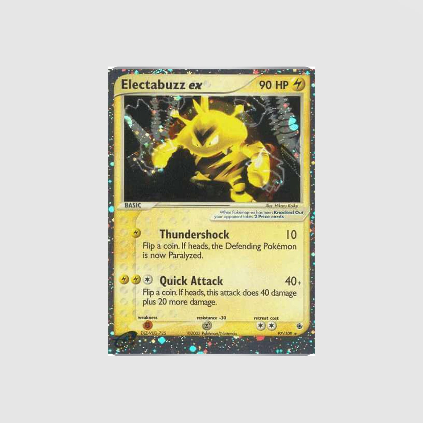Electabuzz ex Ruby & Sapphire / ex1-97