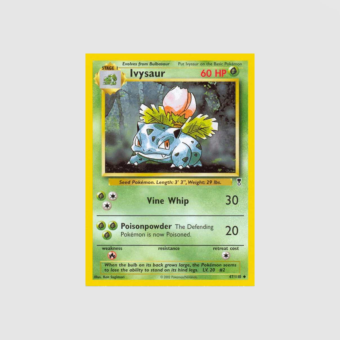 Ivysaur Legendary Collection / base6-47