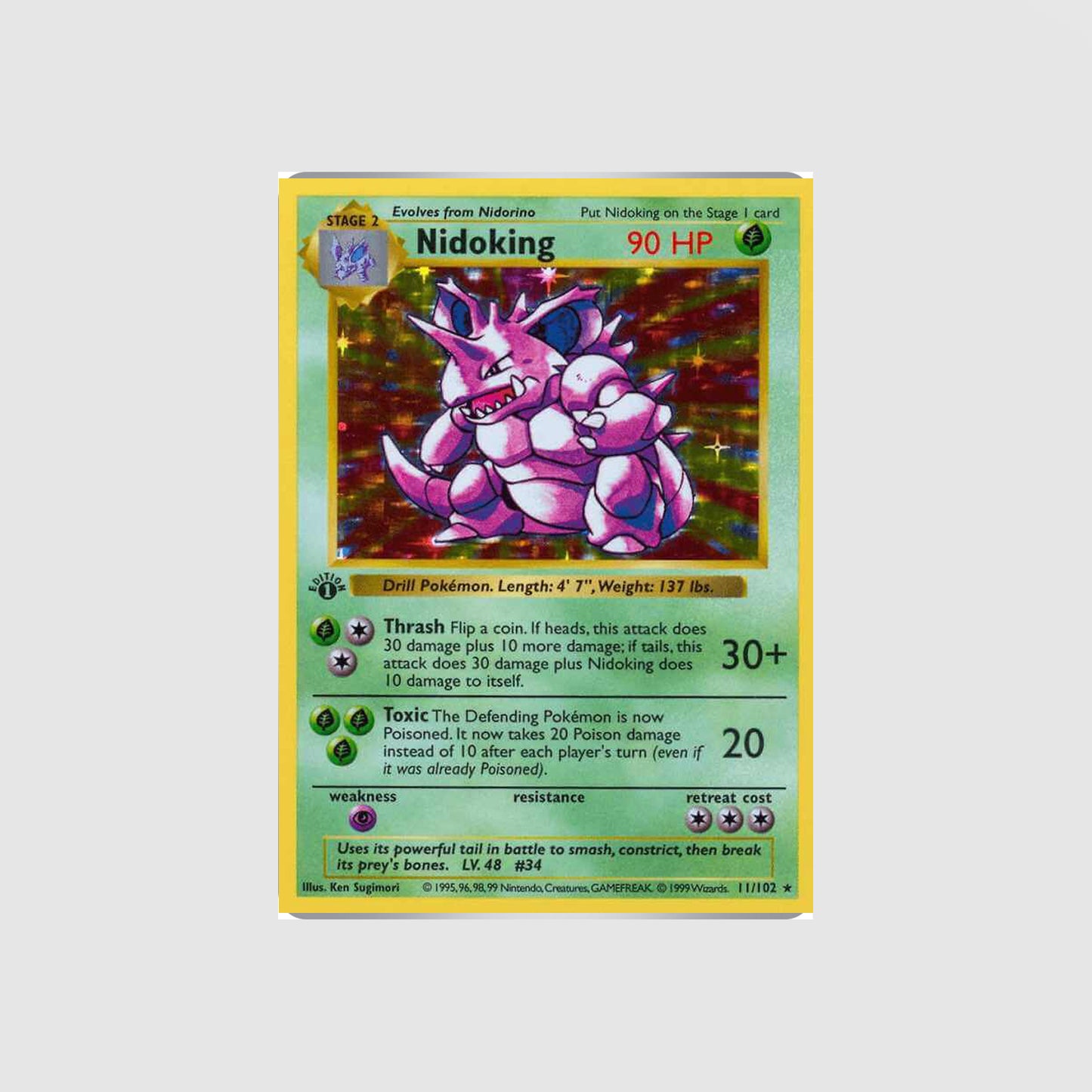 Nidoking Base / base1-11