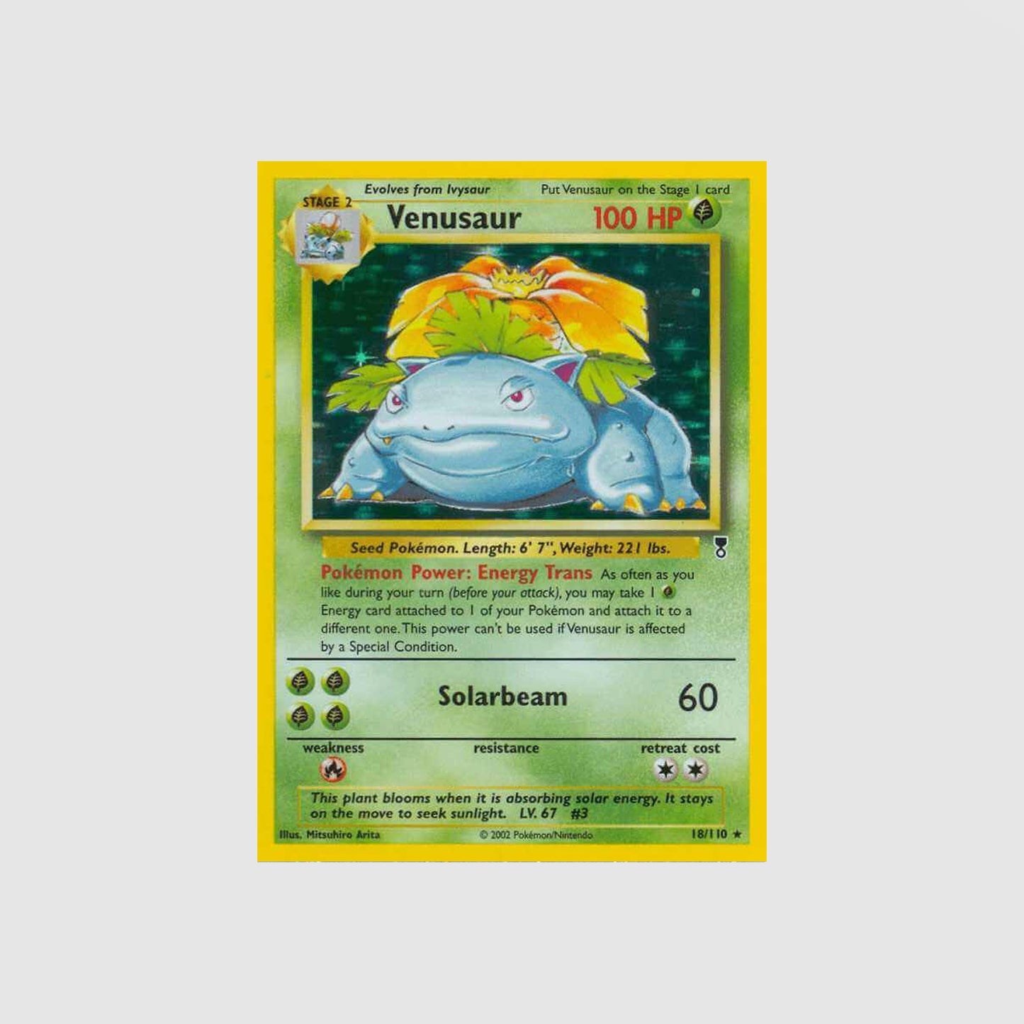 Venusaur Legendary Collection / base6-18